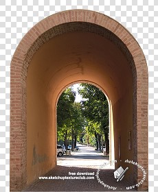 Textures   -   ARCHITECTURE   -   BUILDINGS   -   Doors   -   Main doors  - Arched brick main door 17690