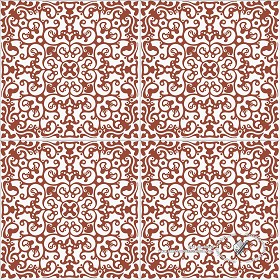 Textures   -   ARCHITECTURE   -   TILES INTERIOR   -   Ornate tiles   -   Mixed patterns  - Ceramic ornate tile texture seamless 20277 (seamless)