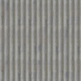 Textures   -   MATERIALS   -   METALS   -  Corrugated - Dirty corrugated metal texture seamless 09967