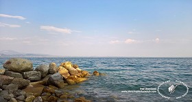 Textures   -   BACKGROUNDS &amp; LANDSCAPES   -   NATURE   -   Lakes  - Italy garda lake landascape 18318