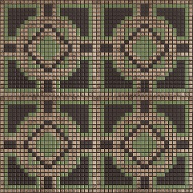 Textures   -   ARCHITECTURE   -   TILES INTERIOR   -   Mosaico   -   Classic format   -  Patterned - Mosaico patterned tiles texture seamless 15076