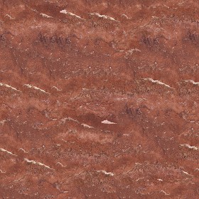 Textures   -   ARCHITECTURE   -   MARBLE SLABS   -  Travertine - Red travertine slab texture seamless 02524