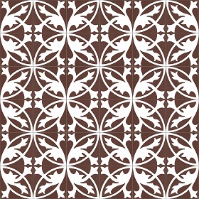 Textures   -   ARCHITECTURE   -   TILES INTERIOR   -   Cement - Encaustic   -   Encaustic  - Traditional encaustic cement ornate tile texture seamless 13485 (seamless)
