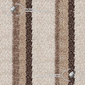 Textures   -   MATERIALS   -   CARPETING   -  Brown tones - Brown beige striped carpet texture seamless 19375