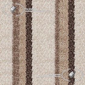 Textures   -   MATERIALS   -   CARPETING   -   Brown tones  - Brown beige striped carpet texture seamless 19375 (seamless)