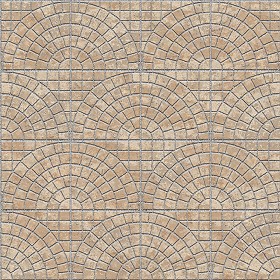 Textures   -   ARCHITECTURE   -   PAVING OUTDOOR   -   Pavers stone   -  Cobblestone - Cobblestone paving texture seamless 06457