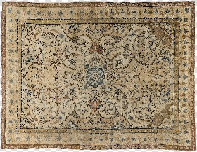 Textures   -   MATERIALS   -   RUGS   -  Persian &amp; Oriental rugs - Old cut out persian rug texture 20164