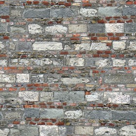 Textures   -   ARCHITECTURE   -   STONES WALLS   -  Stone walls - Old wall stone texture seamless 08440