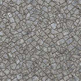 Textures   -   ARCHITECTURE   -   PAVING OUTDOOR   -   Flagstone  - Worked travertine paving flagstone texture seamless 05916 (seamless)