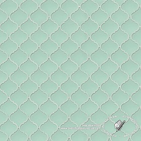Textures   -   ARCHITECTURE   -   TILES INTERIOR   -   Ornate tiles   -  Geometric patterns - Arabescque mosaic tile texture seamless 18911