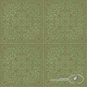 Textures   -   ARCHITECTURE   -   TILES INTERIOR   -   Ornate tiles   -   Mixed patterns  - Ceramic ornate tile texture seamless 20280 (seamless)