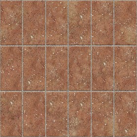 Textures   -   ARCHITECTURE   -   PAVING OUTDOOR   -   Terracotta   -  Blocks regular - Cotto paving outdoor regular blocks texture seamless 06690