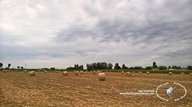 Textures   -   BACKGROUNDS &amp; LANDSCAPES   -   NATURE   -  Countrysides &amp; Hills - Countryside landscape with hay rolls 17974