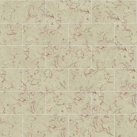 Textures   -   ARCHITECTURE   -   TILES INTERIOR   -   Marble tiles   -   Cream  - Terrasanta marble tile texture seamless 14302 (seamless)