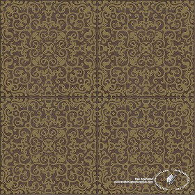 Textures   -   ARCHITECTURE   -   TILES INTERIOR   -   Ornate tiles   -   Mixed patterns  - Ceramic ornate tile texture seamless 20281 (seamless)