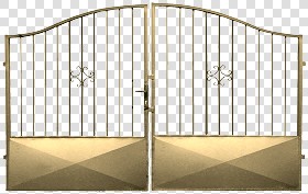 Textures   -   ARCHITECTURE   -   BUILDINGS   -   Gates  - Cut out gold entrance gate texture 18619