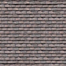 Textures   -   ARCHITECTURE   -   ROOFINGS   -   Flat roofs  - England old flat clay roof tiles texture seamless 03572 (seamless)