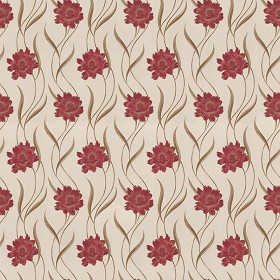Textures   -   MATERIALS   -   WALLPAPER   -  Floral - Floral wallpaper texture seamless 11034