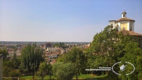 Textures   -   BACKGROUNDS &amp; LANDSCAPES   -  CITY &amp; TOWNS - Italy city landscape texture 18062