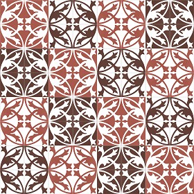 Textures   -   ARCHITECTURE   -   TILES INTERIOR   -   Cement - Encaustic   -  Encaustic - Traditional encaustic cement ornate tile texture seamless 13488