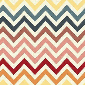 Textures   -   MATERIALS   -   WALLPAPER   -   Striped   -  Multicolours - Vintage zig zag striped wallpaper texture seamless 11872