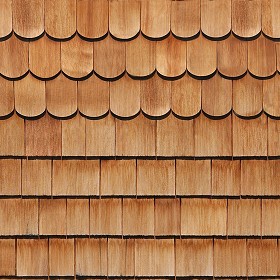 Textures   -   ARCHITECTURE   -   ROOFINGS   -  Shingles wood - Wood shingle roof texture seamless 03831