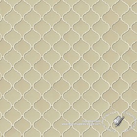 Textures   -   ARCHITECTURE   -   TILES INTERIOR   -   Ornate tiles   -   Geometric patterns  - Arabescque mosaic tile texture seamless 18913 (seamless)