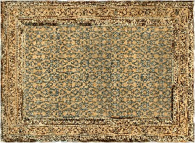 Textures   -   MATERIALS   -   RUGS   -  Persian &amp; Oriental rugs - Old cut out persian rug texture 20167