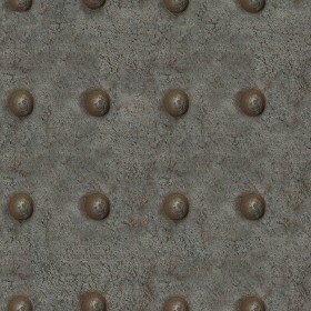 Textures   -   MATERIALS   -   METALS   -  Plates - Riveted flat metal plate texture seamless 10627