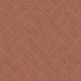 Textures   -   ARCHITECTURE   -   TILES INTERIOR   -   Terracotta tiles  - Terracotta red sandblasted tiles texture seamless 16063 (seamless)