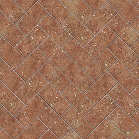 Textures   -   ARCHITECTURE   -   TILES INTERIOR   -   Terracotta tiles  - Antique terracotta tiles texture seamless 16064 (seamless)