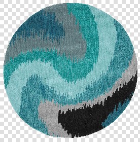 Textures   -   MATERIALS   -   RUGS   -  Round rugs - Contemporary patterned round rug texture 20007