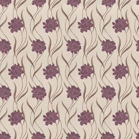 Textures   -   MATERIALS   -   WALLPAPER   -  Floral - Floral wallpaper texture seamless 11036