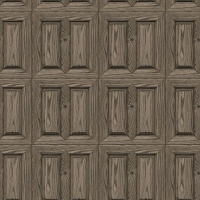 Textures   -   ARCHITECTURE   -   WOOD   -   Wood panels  - Old wood ceiling tiles panels texture seamless 04614 (seamless)