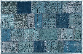 Textures   -   MATERIALS   -   RUGS   -   Patterned rugs  - Patchwork patterned rug texture 19874