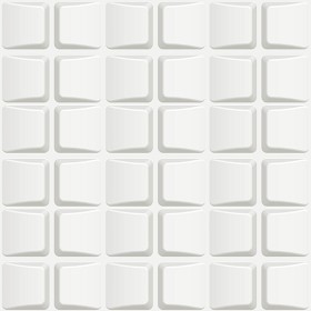 Textures   -   ARCHITECTURE   -   DECORATIVE PANELS   -   3D Wall panels   -  White panels - White interior 3D wall panel texture seamless 02983