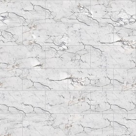 Textures   -   ARCHITECTURE   -   TILES INTERIOR   -   Marble tiles   -  White - Calacatta white marble floor tile texture seamless 14858
