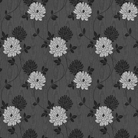 Textures   -   MATERIALS   -   WALLPAPER   -   Floral  - Floral wallpaper texture seamless 11037 (seamless)