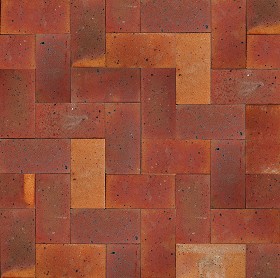 Textures   -   ARCHITECTURE   -   TILES INTERIOR   -  Terracotta tiles - Old terracotta tiles texture seamless 16065