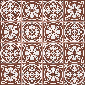 Textures   -   ARCHITECTURE   -   TILES INTERIOR   -   Cement - Encaustic   -  Victorian - Victorian cement floor tile texture seamless 13710