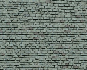Textures   -   ARCHITECTURE   -   ROOFINGS   -  Slate roofs - Dirty slate roofing texture seamless 03952