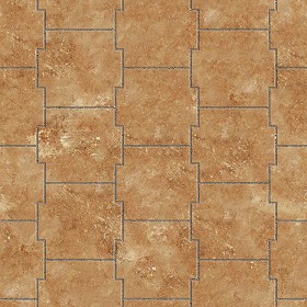 Textures   -   ARCHITECTURE   -   PAVING OUTDOOR   -   Terracotta   -   Blocks mixed  - Paving cotto mixed size texture seamless 06624 (seamless)