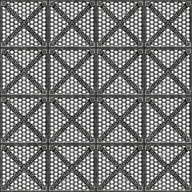 Textures   -   MATERIALS   -   METALS   -  Perforated - Steel industrial perforate metal texture seamless 10529