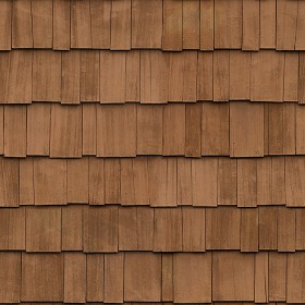 Textures   -   ARCHITECTURE   -   ROOFINGS   -  Shingles wood - Wood shingle roof texture seamless 03835