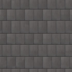 Textures   -   ARCHITECTURE   -   ROOFINGS   -  Flat roofs - Flat clay roof tiles texture seamless 03576