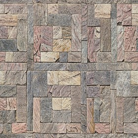 Textures   -   ARCHITECTURE   -   PAVING OUTDOOR   -   Pavers stone   -   Blocks mixed  - Pavers stone mixed size texture seamless 06145 (seamless)