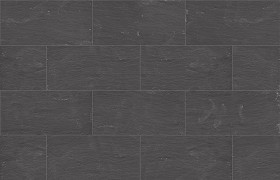 Textures   -   ARCHITECTURE   -   TILES INTERIOR   -  Stone tiles - Slate rectangular tile texture seamless 16017