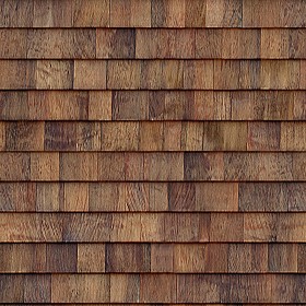 Textures   -   ARCHITECTURE   -   ROOFINGS   -  Shingles wood - Wood shingle roof texture seamless 03836
