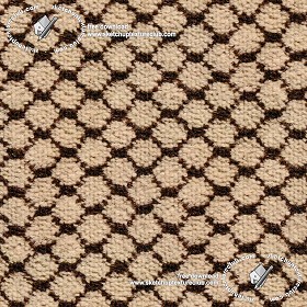 Textures   -   MATERIALS   -   CARPETING   -   Brown tones  - Brown tones carpeting geometric pattern texture seamless 19483 (seamless)