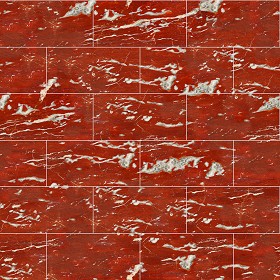 Textures   -   ARCHITECTURE   -   TILES INTERIOR   -   Marble tiles   -  Red - France red marble floor tile texture seamless 14642